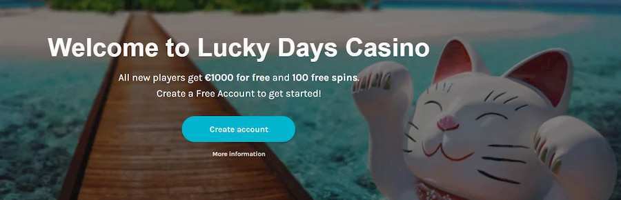 Lucky Days Casino Boni und Promotionen